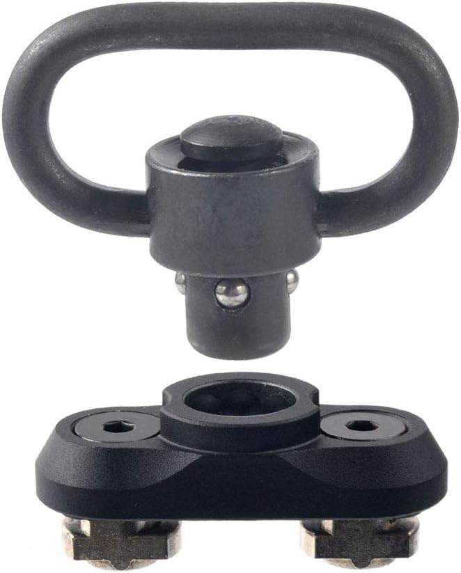 JIALITTE Store Mount Adapter Standard 1.25'' QD Swivel with Base for Mlok Rail System - Image 1